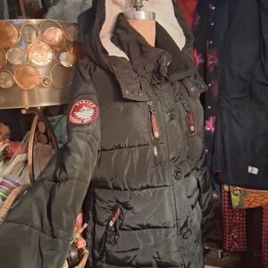 Men's Black Military Field Jacket